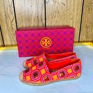 Tory Burch Cecily Sequin Embellished Espadrille